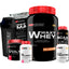 Kit Waxy Whey 900g + Voltz 250g+BCAA 100g+Creatine 100g+Waxy Maize 800g+Collagen + Coq- Bodybuilders