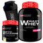 Waxy Whey (35%) 2kg + Pepto Glutamine 250g + COCKTAIL MAKER 600ml - Bodybuilders