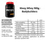 KIT Waxy Whey 900g + 2x Thermo Start 120g Lemon - Bodybuilders