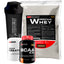 Kit Whey Protein 500g + BCAA 4.5 100g + Power Creatine 100g + Cocktail Shaker – Bodybuilders