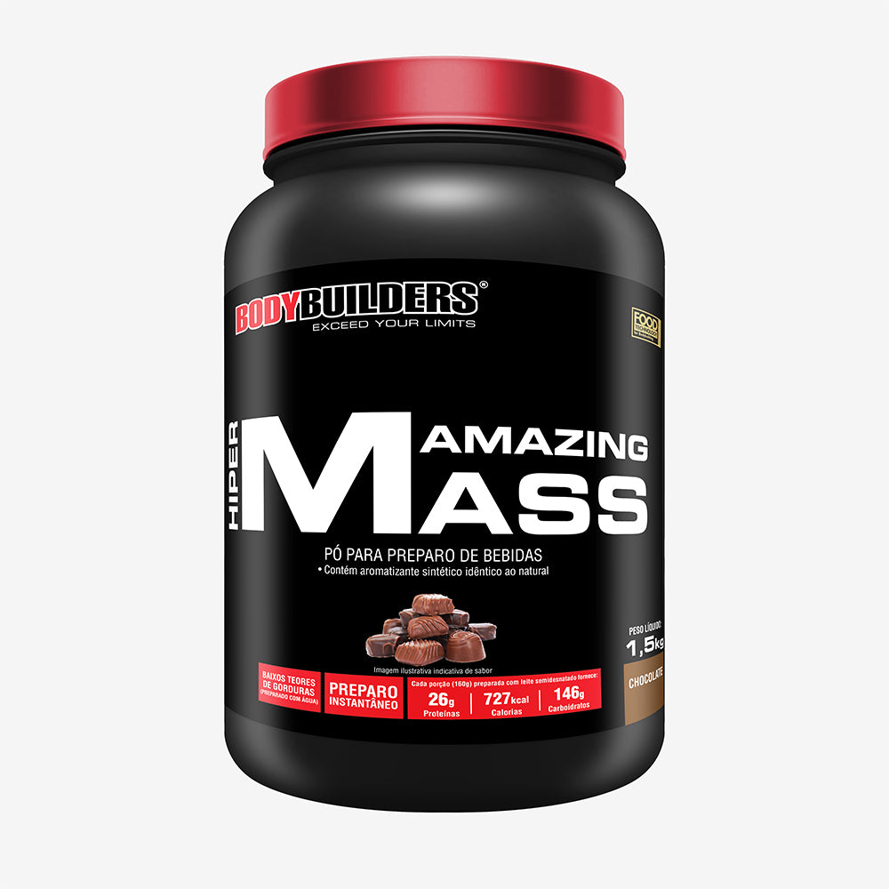 Hypercaloric Amazing Mass - 1.5 kg – Carbohydrates - Bodybuilders