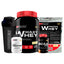Kit Waxy Whey 900g + Whey Protein 500g + BCAA 100g + Power Creatine 100g + Cocktail Shaker - Bodybuilders