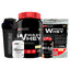 Kit Waxy Whey 900g + Whey Protein 500g + BCAA 100g + Power Creatina 100g + Coqueteleira - Bodybuilders