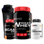 KIT Waxy Whey 900g + Power Creatine 100g + BCAA 100g + Cocktail Shaker - Bodybuilders