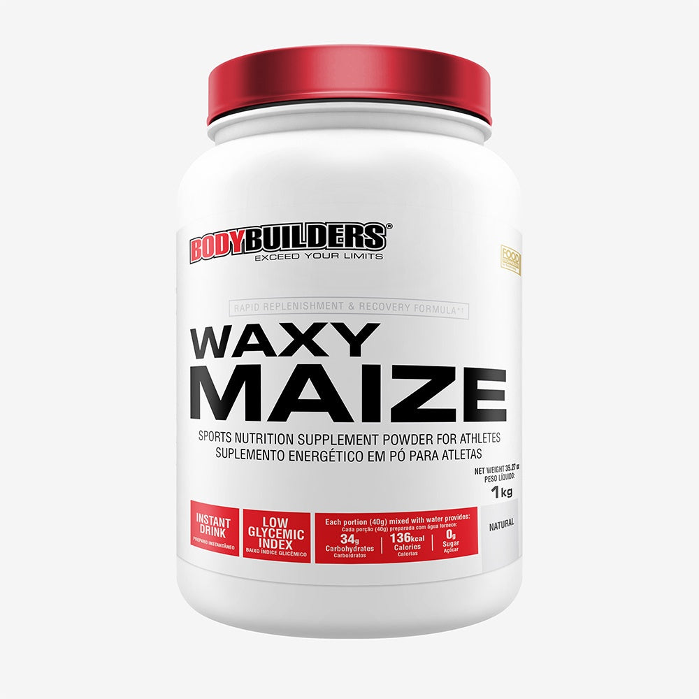 WAXY MAIZE - 1kg - Sabor Natural - Bodybuilders