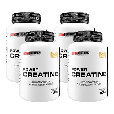 KIT 4x Power Creatine 100g – Bodybuilders