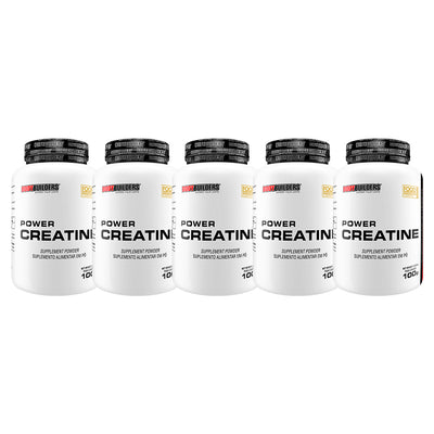 Kit 5x Power Creatine 100g - Bodybuilders