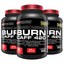 Kit 3x Burn Caff 60 Cápsulas - Bodybuilders