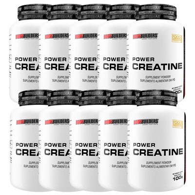 Kit 10x Power Creatine 100g - Bodybuilders