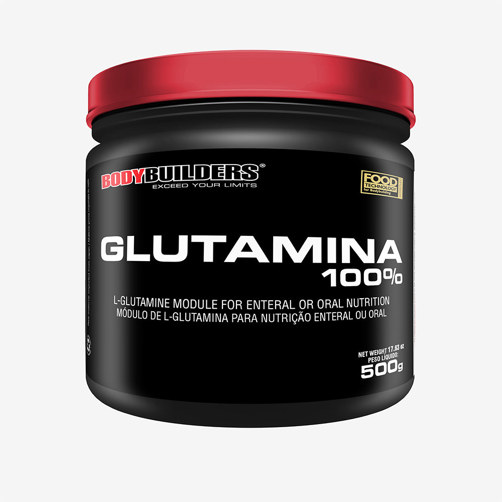 Glutamina 100% 500g – Bodybuilders