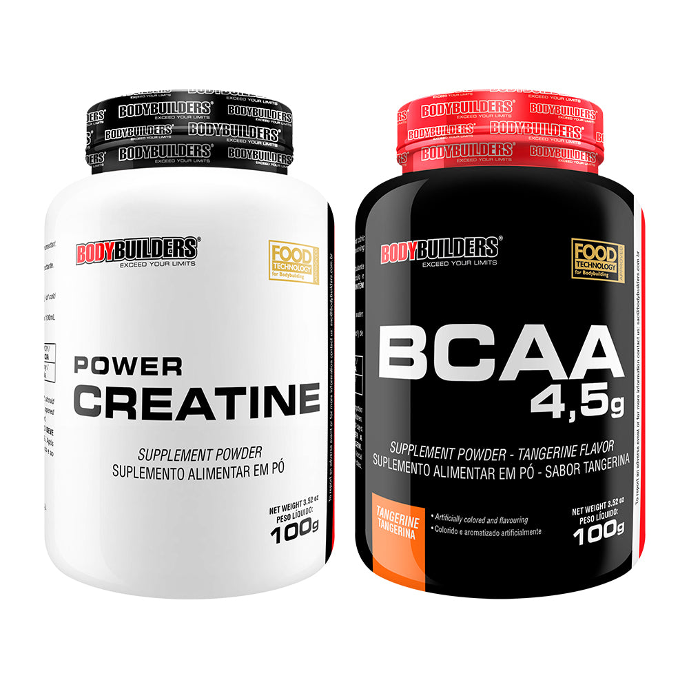 Kit BCAA 4.5 100g + Power Creatine 100g – Bodybuilders