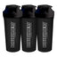 Kit 3x Coqueteleira 600ml - Bodybuilders