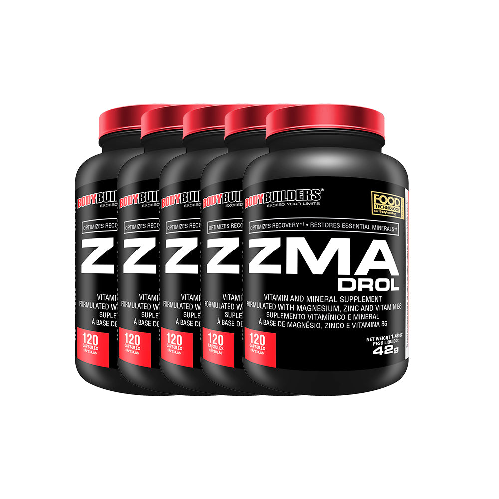 KIT - 5x ZMA Drol - BodyBuilders
